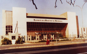 Le bâtiment de la Banque de l'Habitat du Sénégal (BHS)